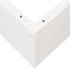 Jardinera de madera maciza de pino blanco 60x60x45,5