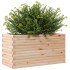 Jardinera de madera maciza de pino 90x40x45,5