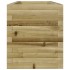 Jardinera de madera de pino impregnada 110x40x45,5