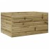 Jardinera de madera de pino impregnada 90x60x45,5