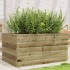 Jardinera de madera de pino impregnada 90x60x45,5