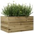 Jardinera de madera de pino impregnada 90x60x45,5