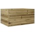 Jardinera de madera de pino impregnada 90x60x45,5