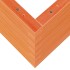 Jardinera madera maciza de pino marrón cera 90x60x45,5