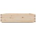Jardinera madera maciza de pino 100x100x26,5