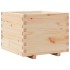 Jardinera madera maciza de pino 60x60x49,5