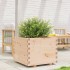 Jardinera madera maciza de pino 60x60x49,5