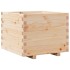 Jardinera madera maciza de pino 60x60x49,5