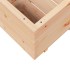 Jardinera madera maciza de pino 60x60x49,5
