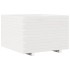 Jardinera madera maciza de pino blanco 70x70x49,5