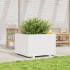 Jardinera madera maciza de pino blanco 70x70x49,5
