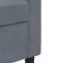 Sofá de 2 plazas de terciopelo gris oscuro 140
