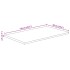 Tablero de mesa borde natural madera maciza mango 110x60x2,5