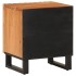 Mesitas de noche 2 uds madera maciza de acacia 40x34x46