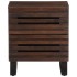 Mesitas de noche 2 uds madera maciza de mango 40x34x46
