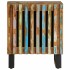 Mesitas de noche 2 uds de madera maciza reciclada 40x34x46