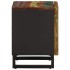 Mesitas de noche 2 uds de madera maciza reciclada 40x34x46