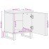 Mesitas de noche 2 uds de madera maciza reciclada 40x34x46