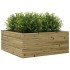 Jardinera de madera de pino impregnada 110x110x46