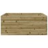 Jardinera de madera de pino impregnada 110x110x46