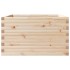 Jardinera de madera maciza de pino 80x80x46