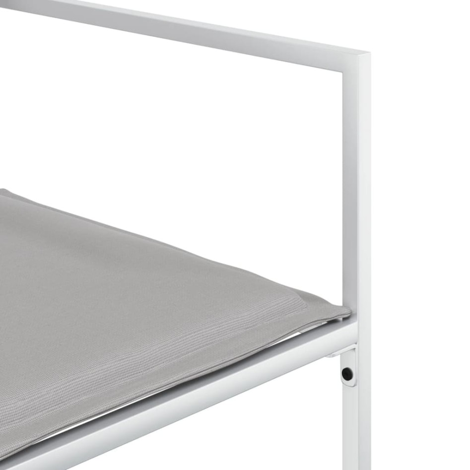 Juego de comedor de jardín 11 pzas con cojines textilene