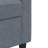 Juego de sofás con cojines 2 piezas terciopelo gris