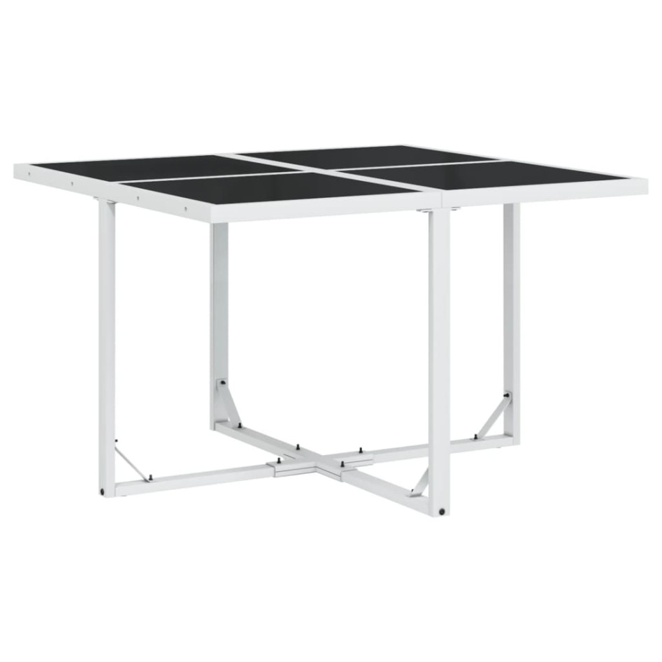 Juego de comedor de jardín 9 pzas con cojines textilene