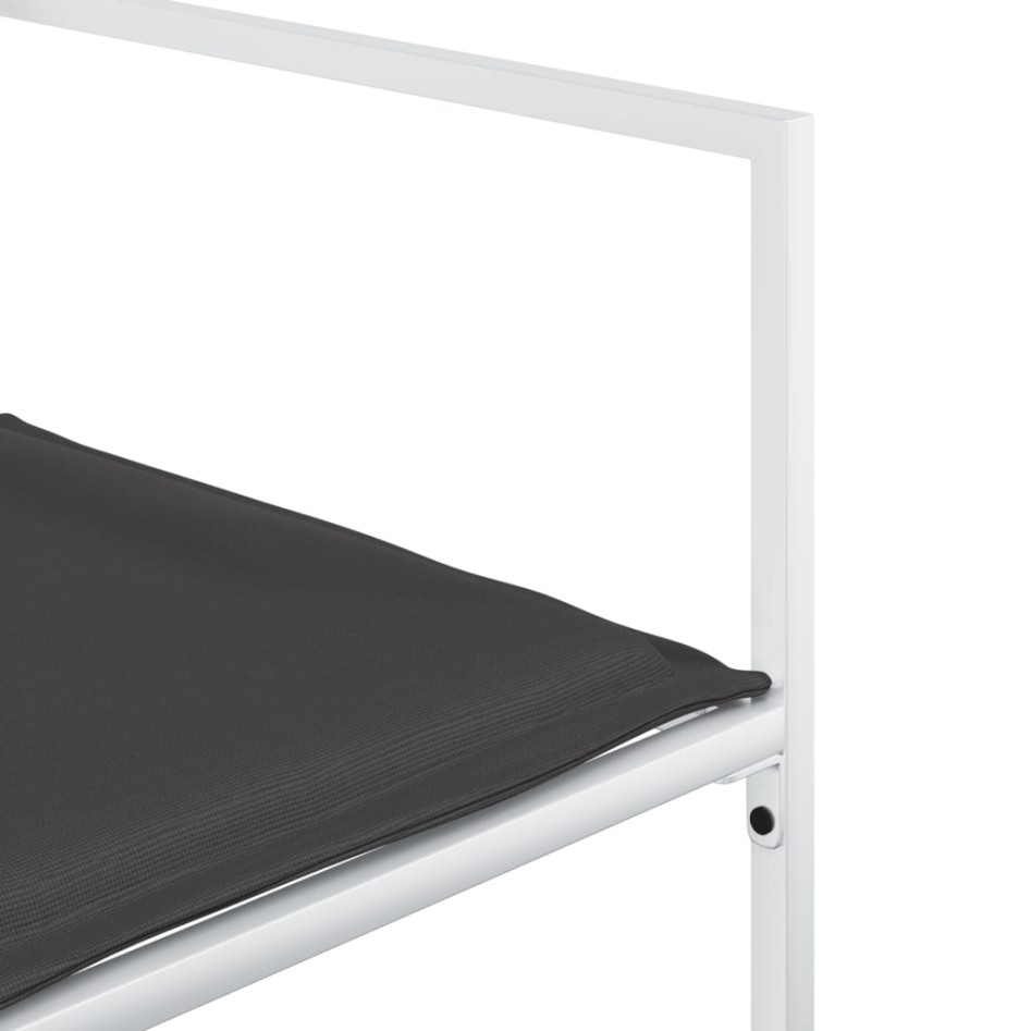 Juego de comedor de jardín 9 pzas con cojines textilene