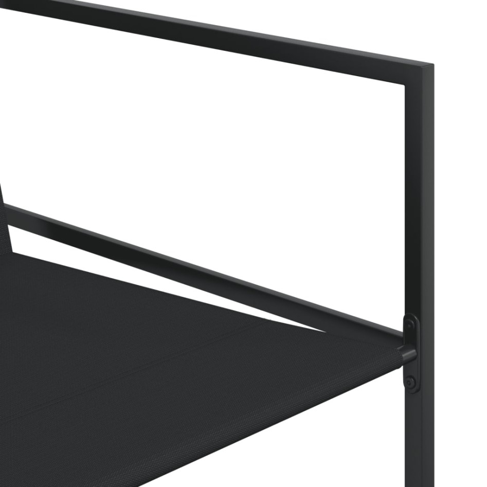 Juego de comedor de jardín 13 piezas textileno