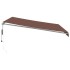 Toldo retráctil automático marrón 400x350