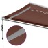 Toldo retráctil automático burdeos 300x250
