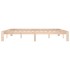 Estructura de cama madera maciza 180x200