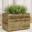 Jardinera madera de pino impregnada 110x60x72 cm
