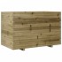 Jardinera madera de pino impregnada 110x60x72