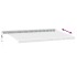 Toldo retráctil automático gris antracita y blanco 600x300