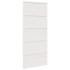 Puerta de granero madera maciza pino blanca 90x208