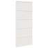 Puerta de granero madera maciza pino blanca 90x208