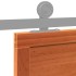 Puerta de granero madera maciza pino marrón miel 100x208