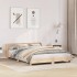 Estructura de cama sin colchón madera maciza de pino 160x200