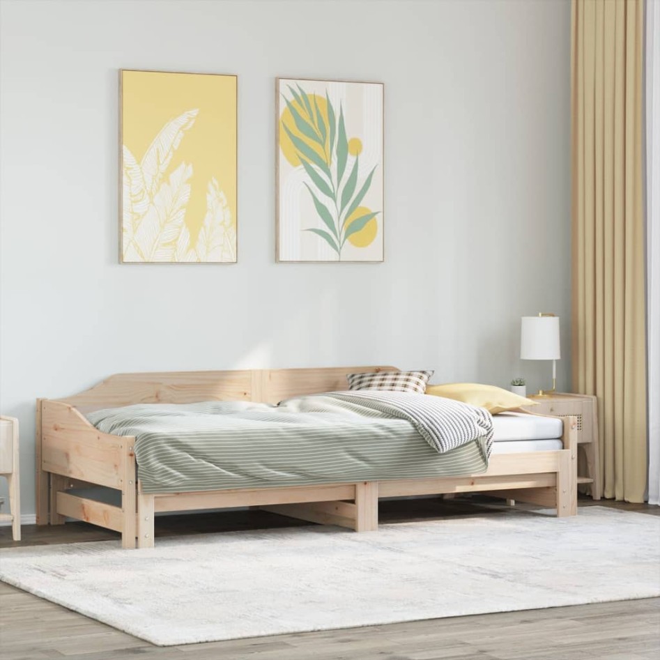 Sofá cama nido madera maciza de pino 80x200