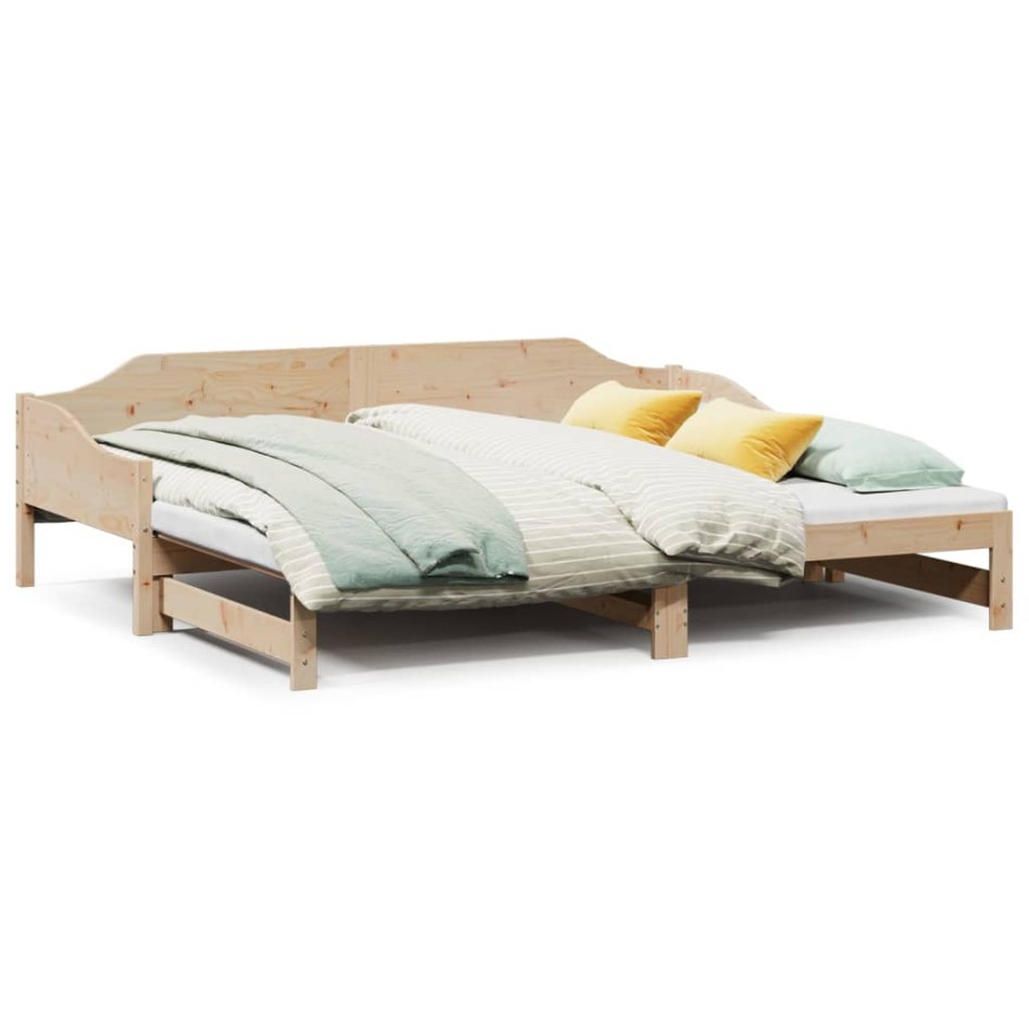 Sofá cama nido madera maciza de pino 80x200