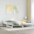 Sofá cama nido sin colchón madera maciza blanco 90x190