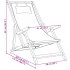 Sillas playa plegables 2 uds tela madera maciza estampado