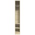 Armario de madera de ingeniería roble Sonoma 30x50x200