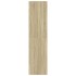 Armario de madera de ingeniería roble Sonoma 30x50x200