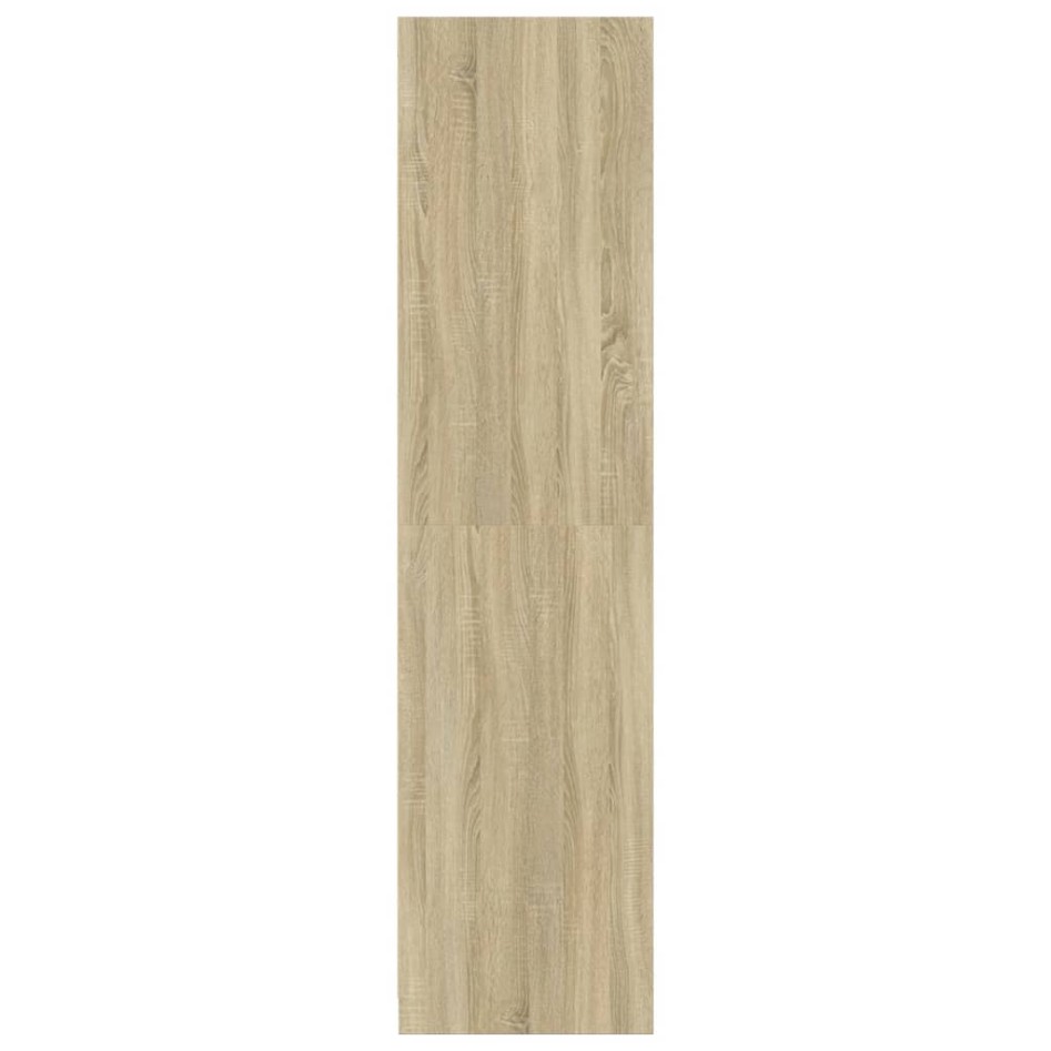 Armario de madera de ingeniería roble Sonoma 30x50x200