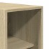 Armario de madera de ingeniería roble Sonoma 30x50x200