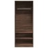 Armario madera de ingeniería color roble marrón 80x50x200