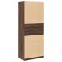 Armario madera de ingeniería color roble marrón 80x50x200